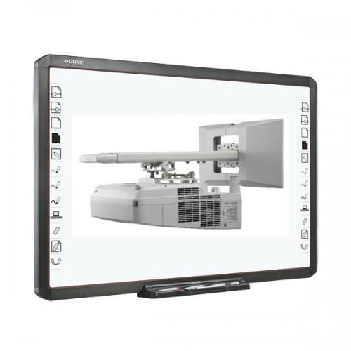 Zestaw interaktywny - Qomo QWB200-PS + projektor NEC UM280X z uchwytem ściennym