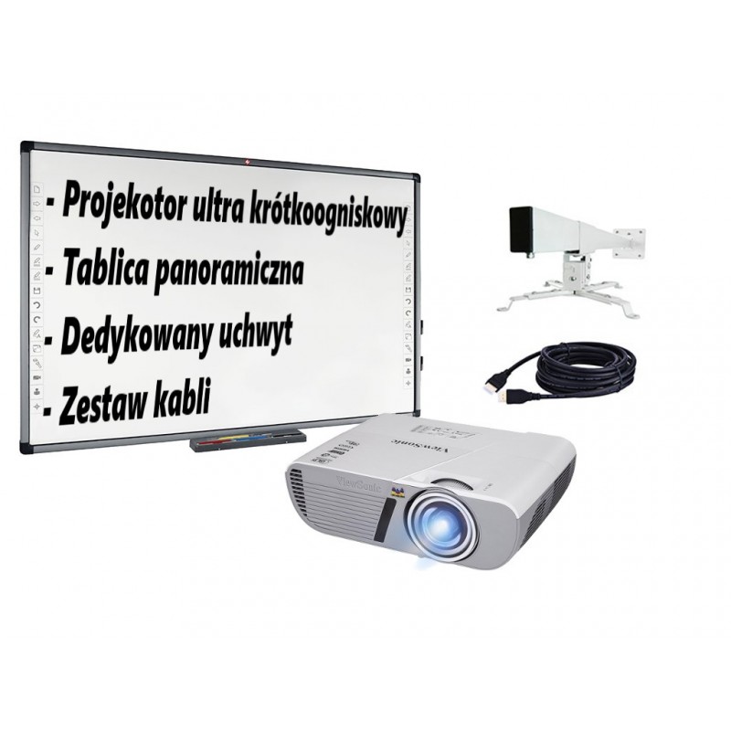 Zestaw interaktywny Avtek TT-Board 100 Pro + ViewSonic 5553Lws
