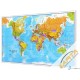 Polityczna mapa świata 1:20mln 200x122cm