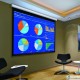 Ekran projekcyjny SUPREMA ANDROMEDA elektrycznie rozwijany Matt Grey HD