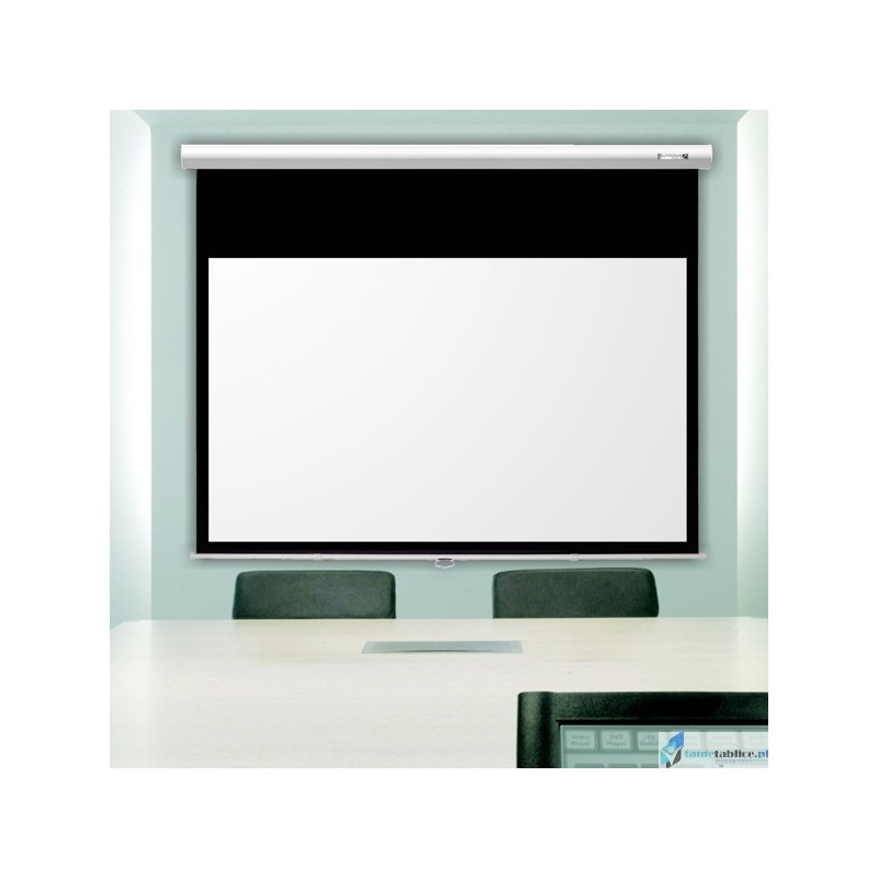 Ekran projekcyjny SUPREMA FENIKS ELEGANT 4:3 ręcznie rozwijany Matt White HD