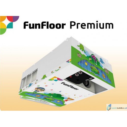 Interaktywna Podłoga zestaw FunFloor Premium dla edukacji i zabawy 210 gier