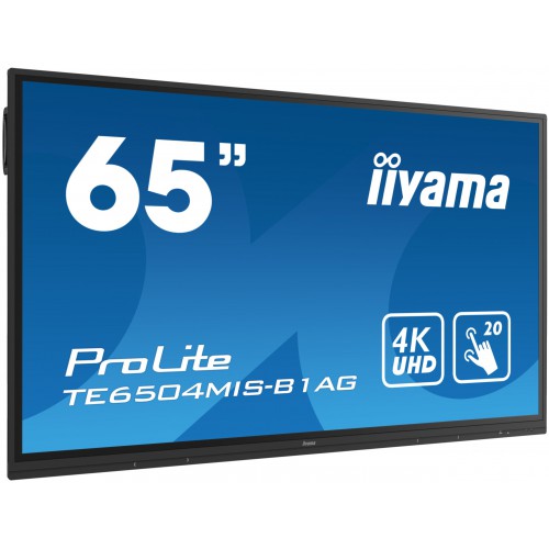 Monitor interaktywny 65" IIyama ProLite TE6504MIS-B1AG 65" 24/7, 4K, AntiGlare, iiWare (Andorid)