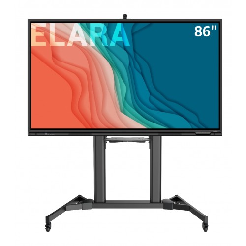 Zestaw interaktywny Pro 86" monitor Newline Elara TT-8622Q + statyw mobilny