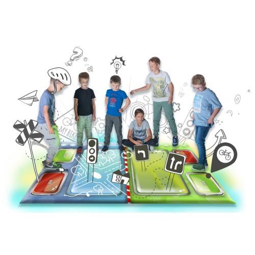 Pakiet Karta Rowerowa - gry i aplikacje do podłogi interaktywnej FunFloor